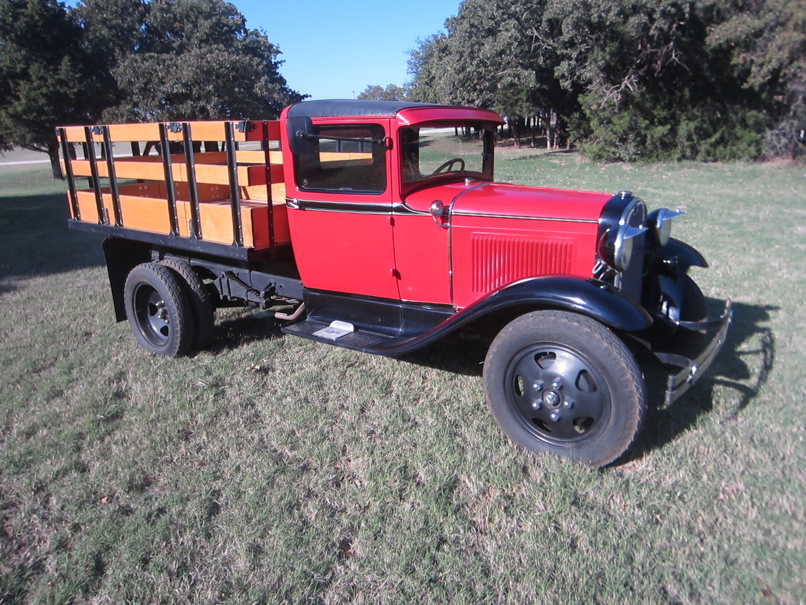 1931 AA with 131-1/2 wheelbase and stake bed