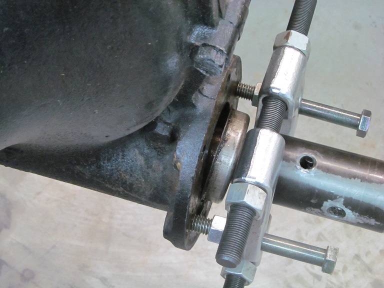 Bearing Separator in place